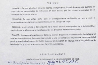Ratifican Denuncia Contra Consejo del SIAPA de San Juan de Abajo