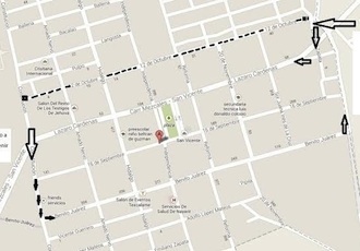 Habrá Cierre de Vialidad por Reparación de Pavimento en San Vicente