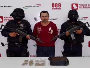 Cae ‘Narcomenudista’ de Los Sauces con ‘Vendimia’ de Marihuana