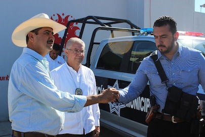 Aplica Alcalde 2.5 Millones de Pesos del SUBSEMUN a Patrullas