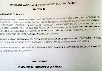 Este Viernes Continuará el Paro Laboral Docente en Bahía