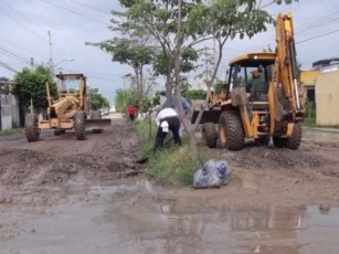 Ya empezó Obra de Asfalto en Avenida Valle Nacional