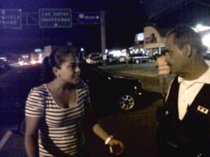 Malestar y Enojo de Automovilistas y Camioneros por Alcoholímetro en Las Juntas