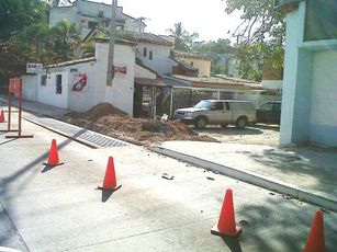 Acordonaron Zona, Reparan Desperfectos en Prisciliano Sánchez