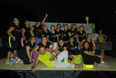 Bahía Realiza Exitosa Activación Física Zumba Fitness