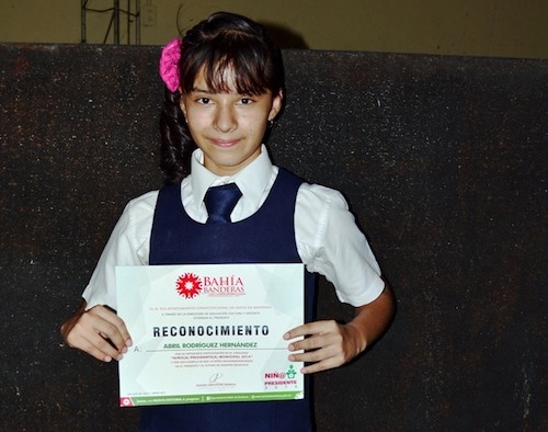 Abril Rodríguez Hernández es Presidenta Municipal por un día