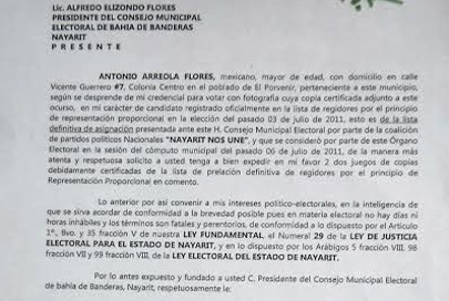 “Si la Ley me Asiste Buscaré mi Derecho a ser Regidor”: Arreola