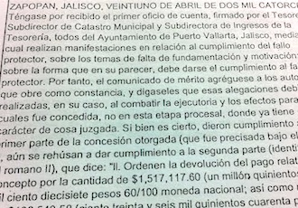 Caso Pendiente de Pago por Laudo en Puerto Vallarta, Hasta SCJN