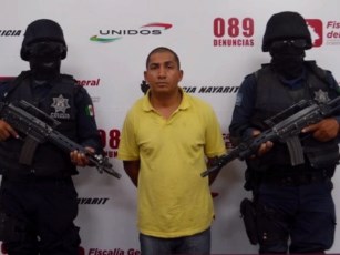 Capturan en Tepic a Michoacano Prófugo de la Justicia