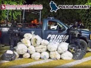 Salen del ‘Mercado Negro’ 190 mil Dosis de Marihuana; Aseguran Cargamento