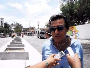 Deciden Restauranteros y Comerciantes Abrir Vialidad en Zona Centro de Bucerías