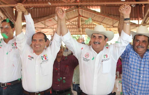 Campesinos de la CNC Respaldan al Candidato del PRI José Gómez