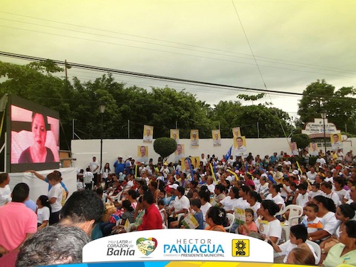 Navarrete Pidió a Badebadenses Defender su Voto a Favor de Paniagua