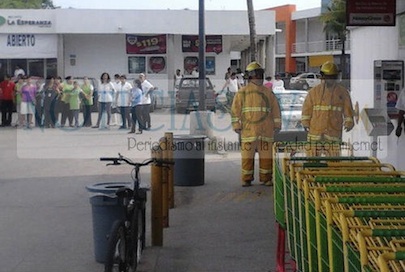 Realizó Protección Civil, Simulacro en Varios Centros Comerciales