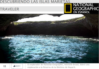 Las Islas Marietas en National Geographic