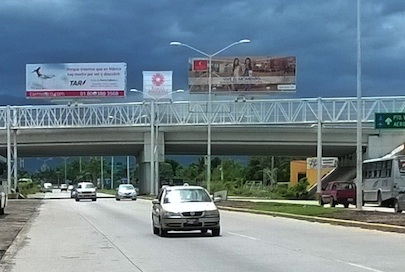 Pretende José Gómez Revertir Convenios Publicitarios en Carretera 200