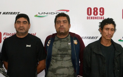 Traían armas de grueso calibre, drogas y estaban listos para asaltar
