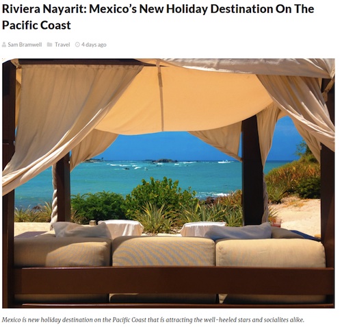 Viva Magazine realza a Riviera Nayarit en UK