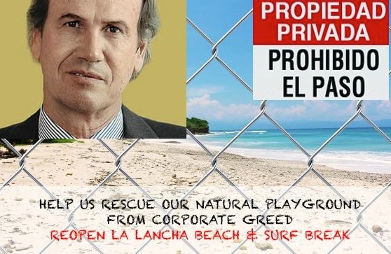Advierten a Semarnat, van a abrir la playa la Lancha en Punta Mita