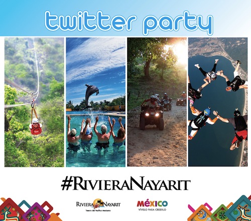 Llega la 3er Twitter Party #RivieraNayarit