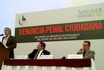 Piden a la PGR acción penal contra líder sindical, Liberato Montenegro