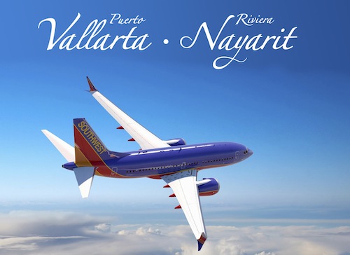 Southwest Airlines gestiona más vuelos a Vallarta-Nayarit