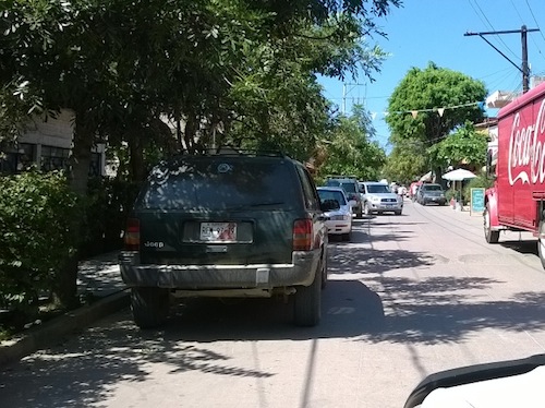Tránsito de Bahía, no atiende tráfico en San Pancho