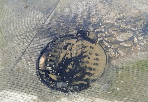 Incapaz OROMAPAS de Resolver Derrame de Aguas Negras en San Vicente