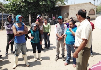 Agrícola ARAMARA explota a trabajadores de Bahía; inician paro de labores