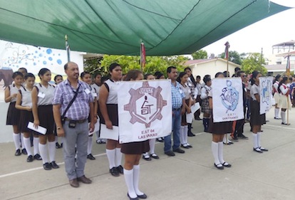 Celebran Encuentro de Secundarias Técnicas de la Zona Escolar 8 en Bahía