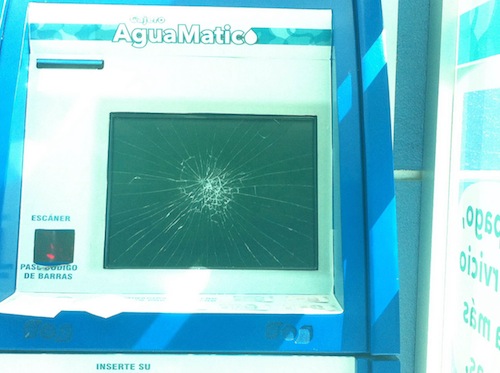 Vándalos Destruyen Módulo de Seapal