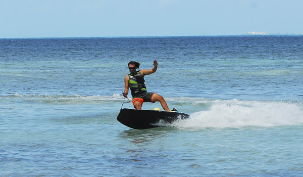 Es Bucerías el lugar ideal para aprender Jetsurf