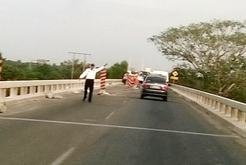 Terminaron Trabajos de Reparación en Puente Ameca