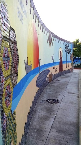 Luce Nuevo Mural en Plaza de San Pancho