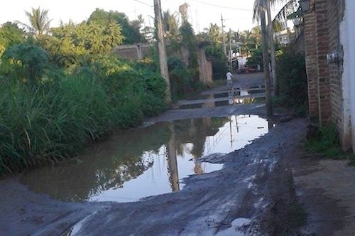 José Gómez no atiende el llamado de vecinos del Palmar de Mezcales