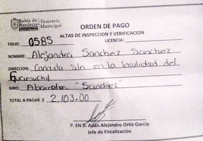 Denuncian al Jefe de Inspectores de Bahía de Banderas de abuso de poder