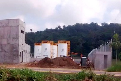 Inconformes en San Pancho por Obra de Tanques para Hidrocarburos