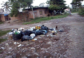 Lomas del Coapinole, Resiente Falta de Recolección de Basura