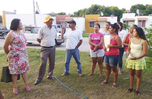 Atienden a Vecinos de Villas de la Bahía, Quienes Buscan Conservar su Parque