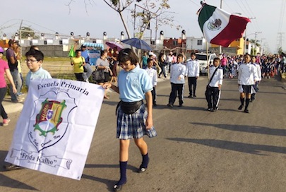 Vuelve el Espíritu Revolucionario a Valle Dorado fue Lucido su Desfile