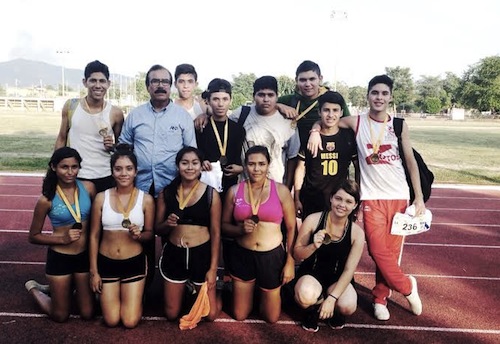 4 Medallas de Oro y 6 de Plata Ganaron Atletas de la Prepa 10 de Valle de Banderas