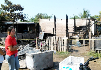 Pierde su Casa por Incendio Familia Humilde de Villas Miramar