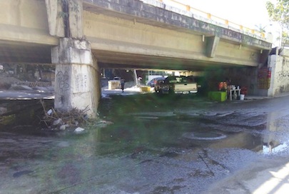 Ineficiencia de Oromapas tiene en aguas negras a Bucerías desde hace dos meses