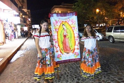 Fervor Guadalupano de Trabajadores del Hotel Marival de Nuevo Vallarta