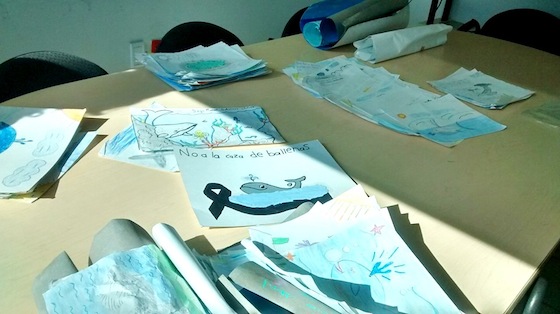 Participan 230 Dibujos en Concurso Pintura Infantil La Ballena Jorobada
