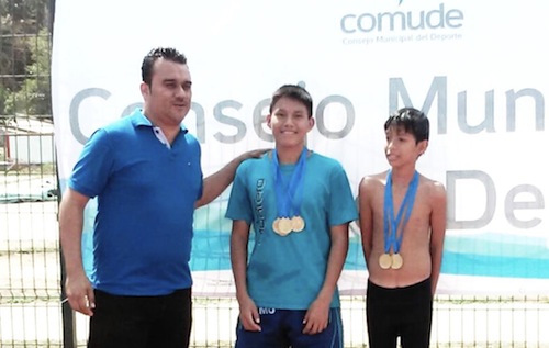 Joven nadador de Bahía obtuvo 5 medallas de oro, en Grand Prix de PV