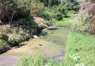 Limpiarán Dren de Wal Mart que Llega a Laguna del Quelele