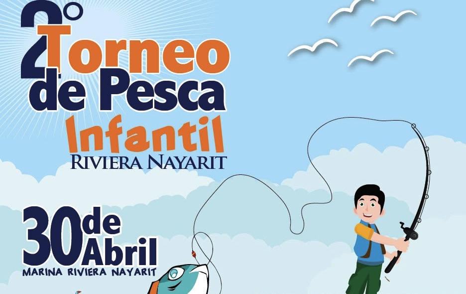 Alistan todo para el 2° Torneo de Pesca Infantil Riviera Nayarit 2016