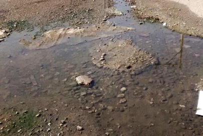 Sigue Tiradero de Agua en Palma Real a OROMAPAS no le Importa