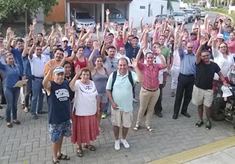 Acuerdan Colonos de Terralta 2 de Bucerías no Quitar las Plumas de Seguridad